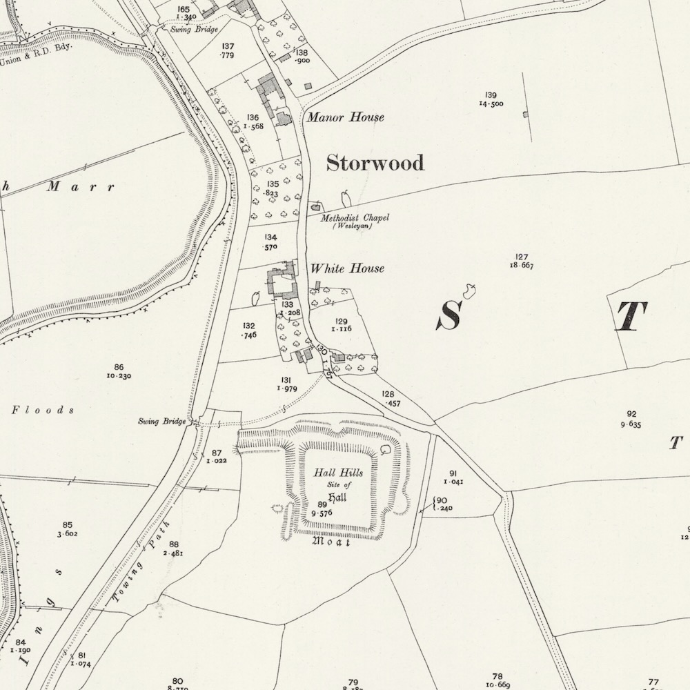 Storwood Hall Hills Hall 1910 25inch