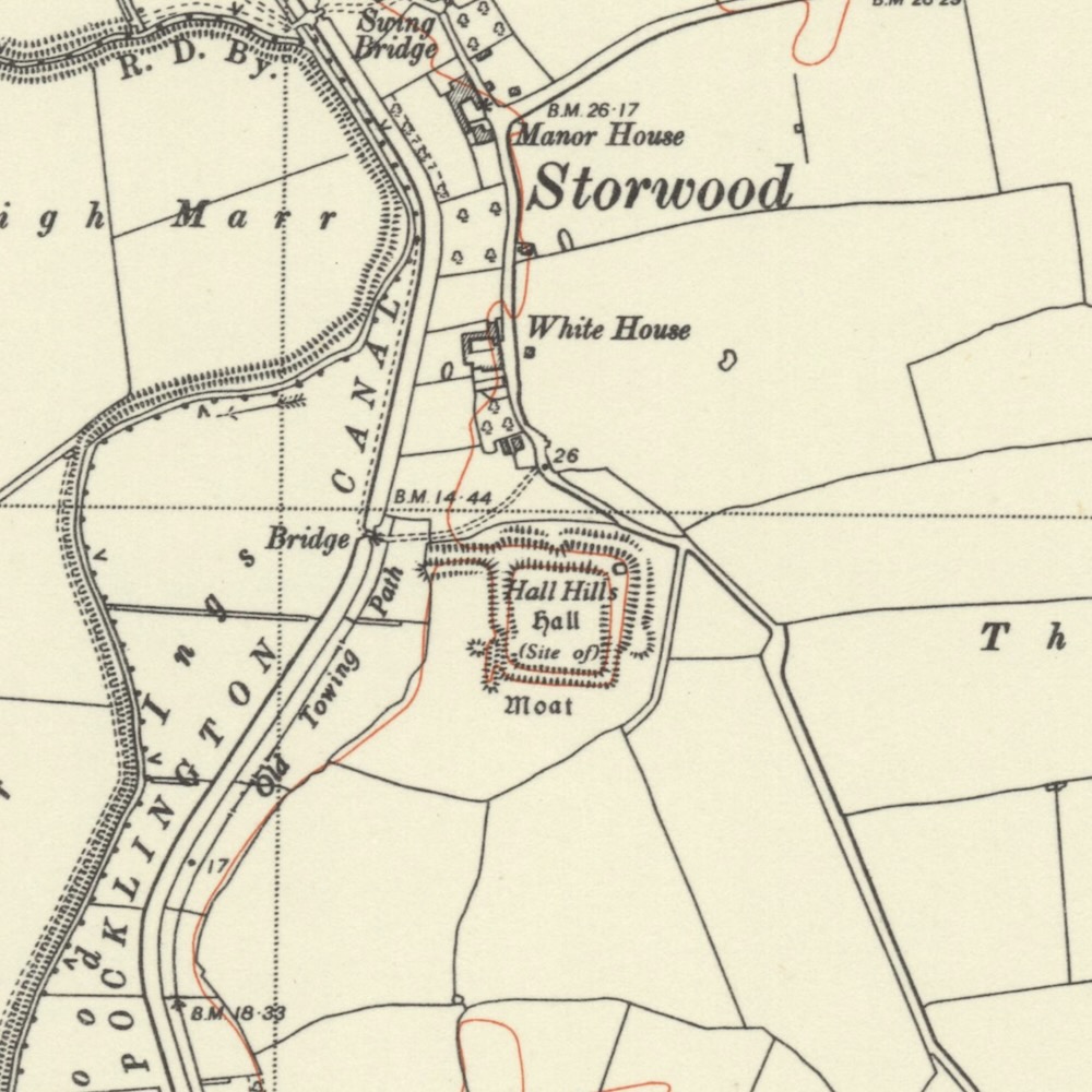Storwood Hall Hills Hall 1952