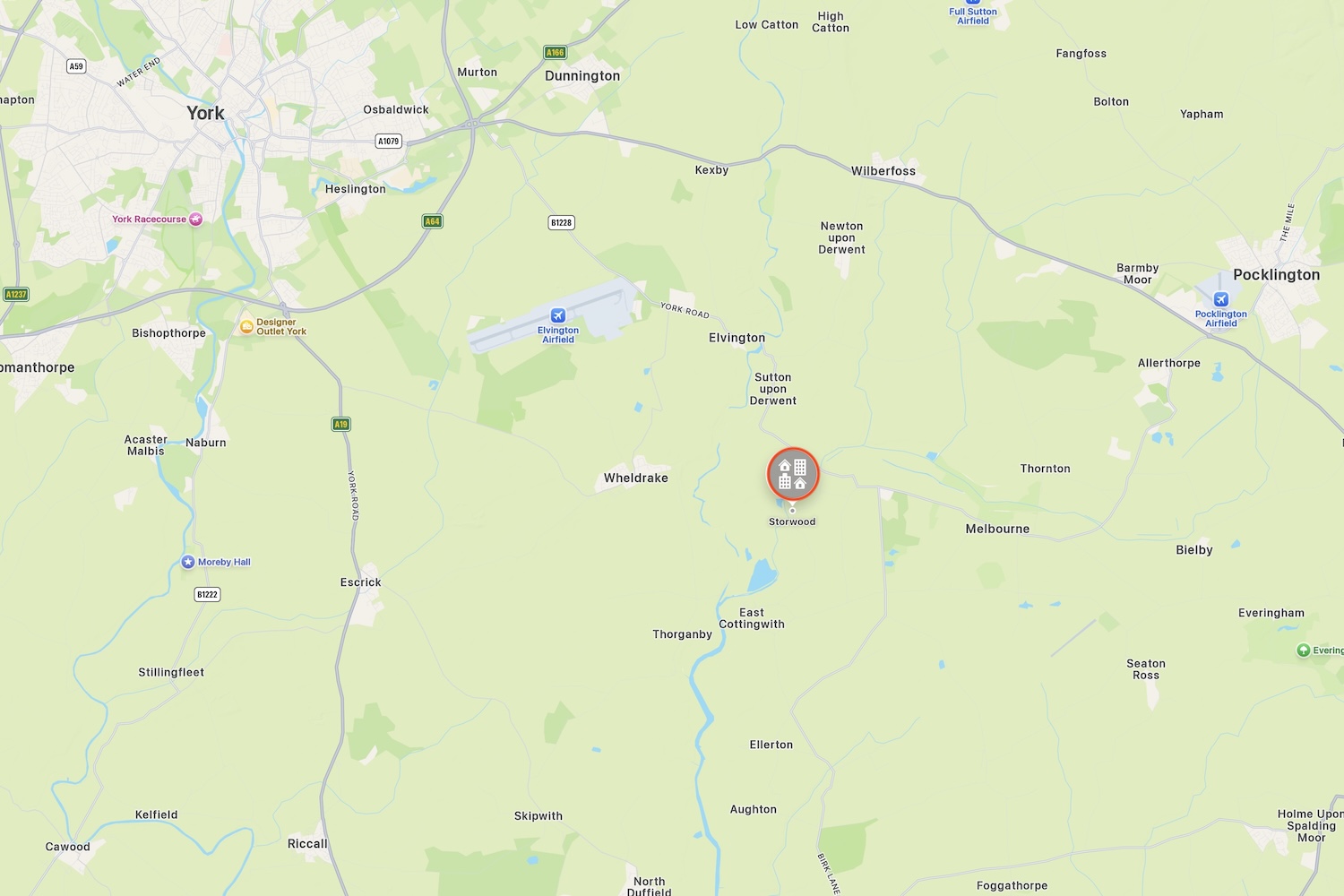Storwood Pocklington York AppleMaps2026 1